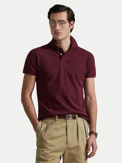 RALPH LAUREN CAMISETAS TIPO POLO HOMBRE ROJO