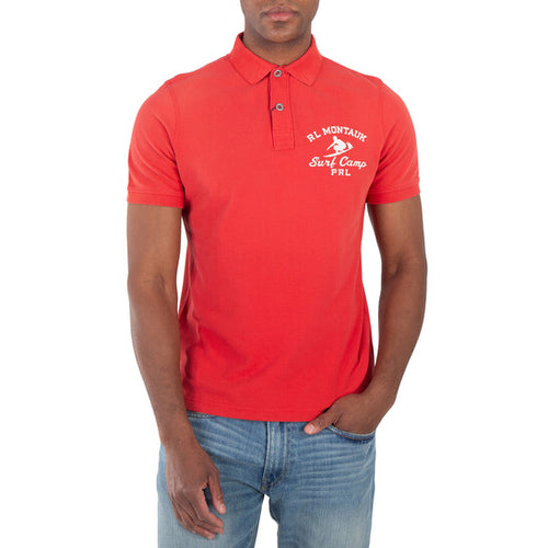 ralph lauren camisetas tipo polo hombre rojo