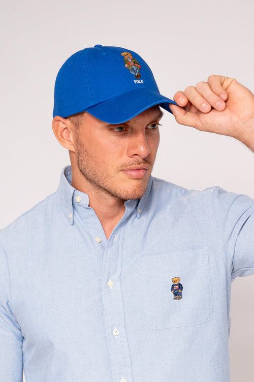 ralph lauren gorras hombre azul