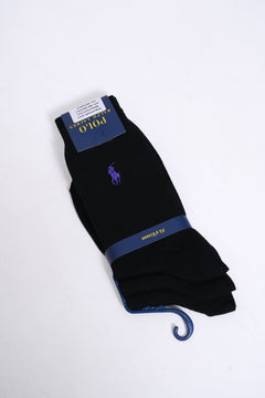 RALPH LAUREN ROPA INTERIOR MEDIAS HOMBRE NEGRO