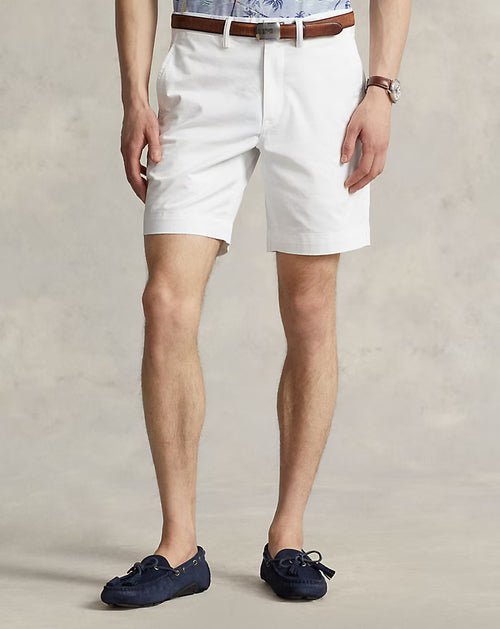 RALPH LAUREN HOMBRE PANTALON CORTO BLANCO