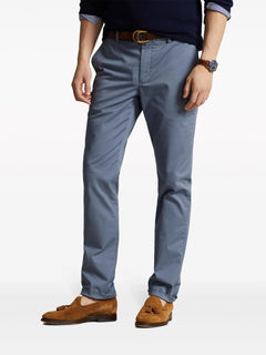 ralph lauren pantalon largo hombre azul