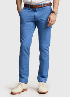 ralph lauren pantalon largo hombre azul