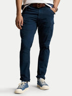 ralph lauren pantalon largo hombre azul