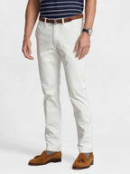 ralph lauren pantalon largo hombre blanco