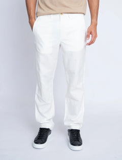 ralph lauren pantalon largo hombre blanco