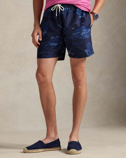 RALPH LAUREN HOMBRE VESTIDO DE BAÑO AZUL