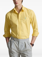 Camisa Manga Larga Cubdppcs-Long Sleeve-Sport Shirt Ralph Lauren Para Hombre De Color Amarillo