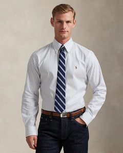 Camisa Manga Larga Cuhbdppcn-Long Sleeve-Dress Shirt Ralph Lauren Para Hombre De Color Blanco