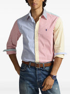 Camisa Manga Larga Cubdppcs-Long Sleeve-Sport Shirt Ralph Lauren Para Hombre De Color Multicolor