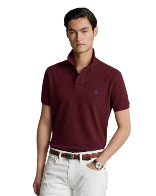 CAMISA TIPO POLO RALPH LAUREN PARA CABALLERO CLASSIC FIT ROJO REF 710534735343
