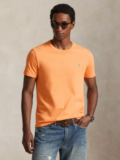 Camiseta Sscncmslm2-Short Sleeve-T-Shirt Ralph Lauren Para Hombre De Color Naranja