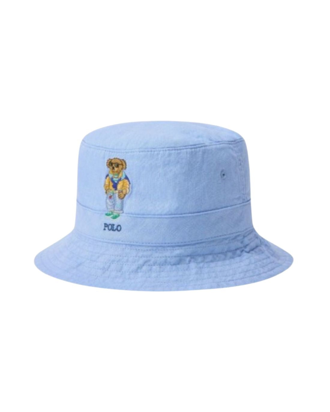 Gorra Woven-Bucket-Hat Ralph Lauren Para Hombre De Color Azul