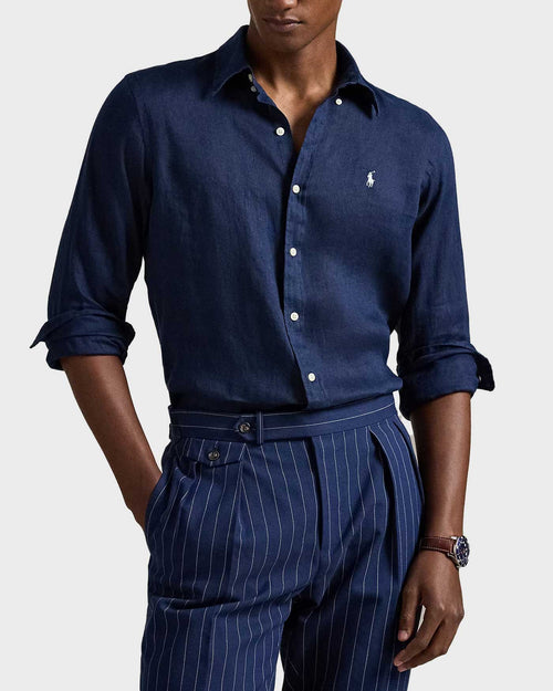 CAMISA RALPH LAUREN PARA CABALLERO AZUL REF 710966294504