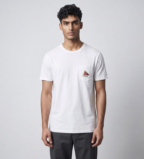 CAMISETA RALPH LAUREN PARA CABALLERO BLANCO REF 710B21952001
