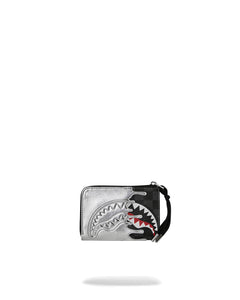 Billetera Silver Side Drip Black Check Sprayground Color Assorted