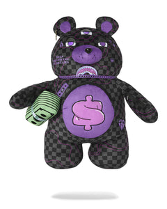 Mochila De Oso Purple Slime Takeover Sprayground Color Assorted