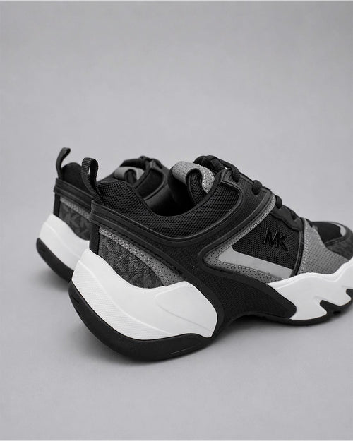 Zapato Chase Trainer Negro Para Hombre Michael Kors