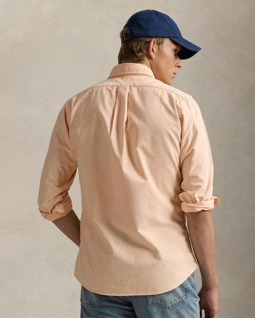 RALPH LAUREN CAMISA MANGA LARGA HOMBRE NARANJA