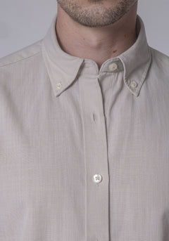 CARVEN CAMISA M/C HOMBRE BEIGE CVK02199BG