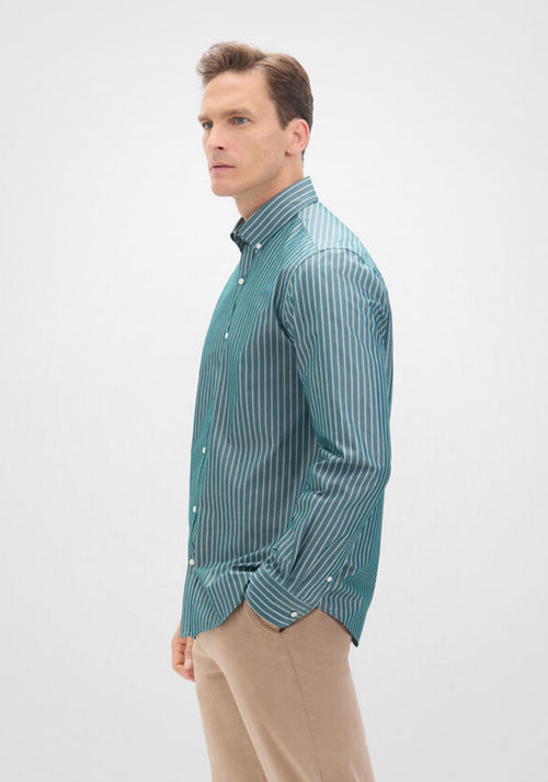 CARVEN CAMISA M/L HOMBRE VERDE CVK04139GE
