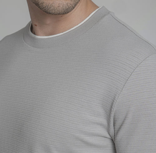 CARVEN T-SHIRT HOMBRE GRIS CVY30202GR