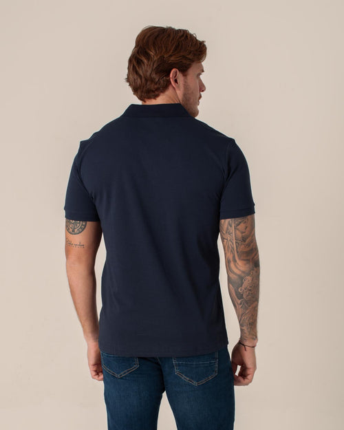 CARVEN POLO HOMBRE AZUL CVY31177DKNV