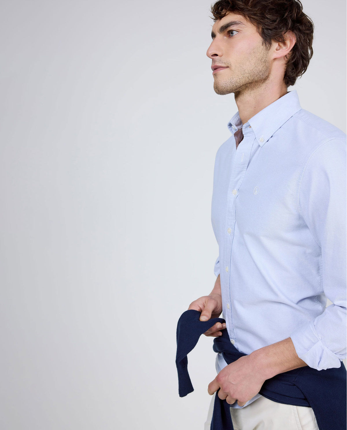 Camisa Oxford Lisa EL GANSO HOMBRE AZUL