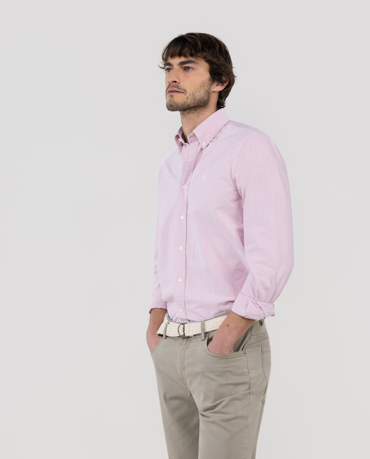 Camisa Oxford Lisa EL GANSO HOMBRE ROSADO