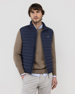 Chaleco Acolchado Básico EL GANSO HOMBRE AZUL
