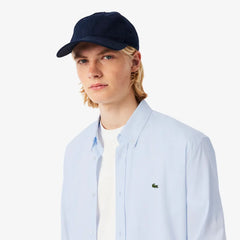 LACOSTE CH2933HBP CAMISA DE ALGODON FIT REGULAR BLUE