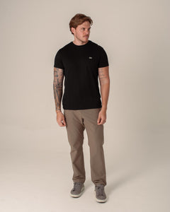 CAMISETA LACOSTE HOMBRE NEGRO TH6709031