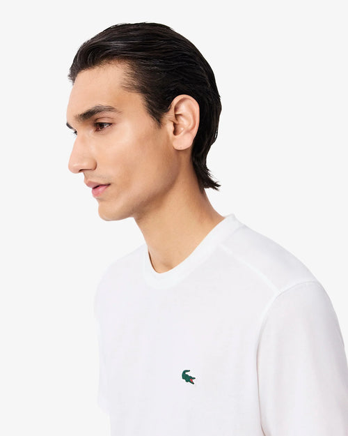 lacoste camiseta deportiva blanco