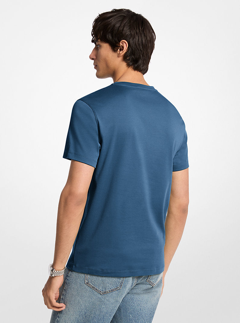 MICHAEL KORS CAMISETAS SLEEK MK CREW HOMBRE CF15FJ2C93424BLU