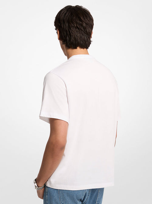 MICHAEL KORS CAMISETAS HD FLAGSHIP TEE HOMBRE CR652SY1V2100WHT