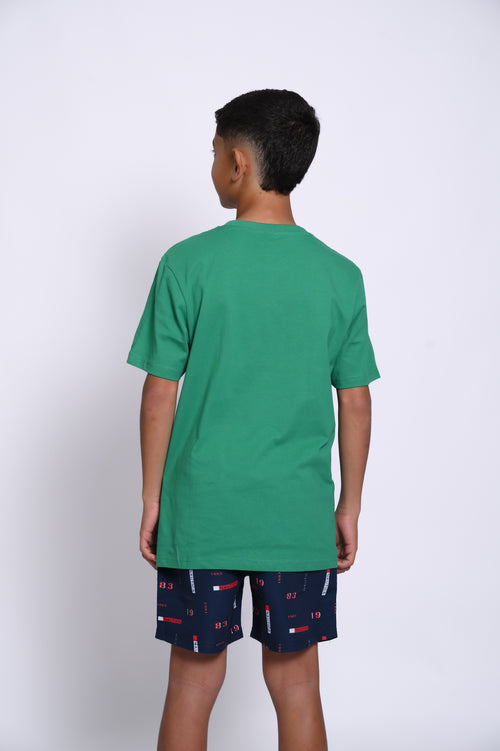 NAUTICA CAMISETAS DE NIÑO VERDE N3JK0891503