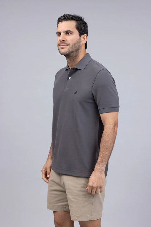 NAUTICA PLAYERA DE HOMBRE M/C GRIS K17000-0RG