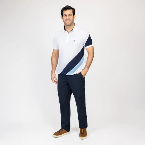 CAMISETA NAUTICA PARA CABALLERO COLOR BLANCO