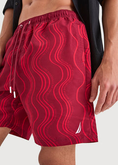 PANTALONETA DE BAÑO NAUTICA PARA CABALLERO COLOR ROJO