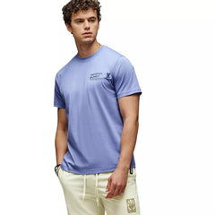 psycho bunny camiseta hombre fantasia azul