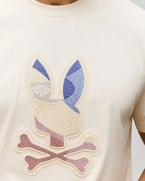 psycho bunny camiseta hombre fantasia beige