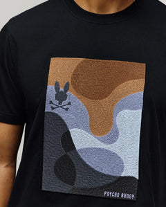 psycho bunny camiseta hombre fantasia negro