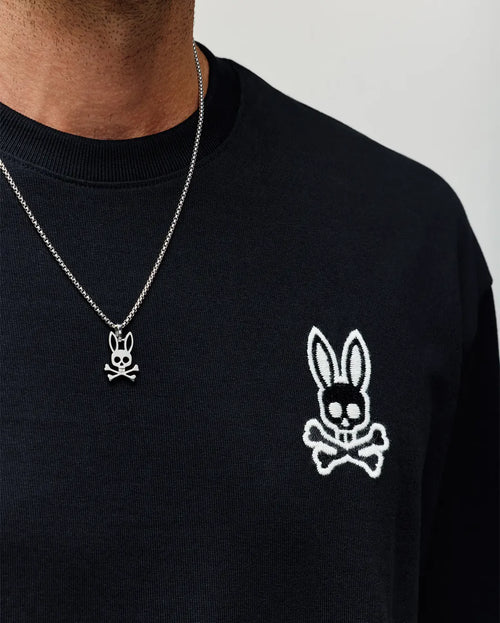 psycho bunny camiseta hombre fantasia negro