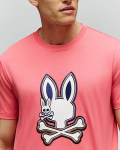 psycho bunny camiseta hombre fantasia rojo