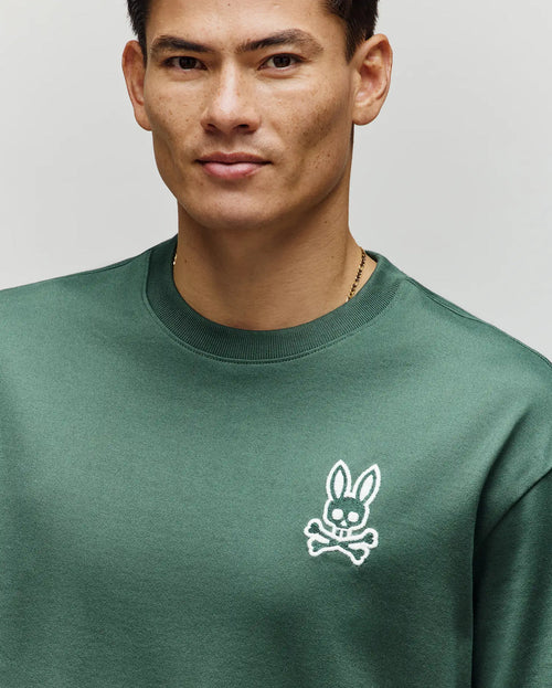 psycho bunny camiseta hombre fantasia verde