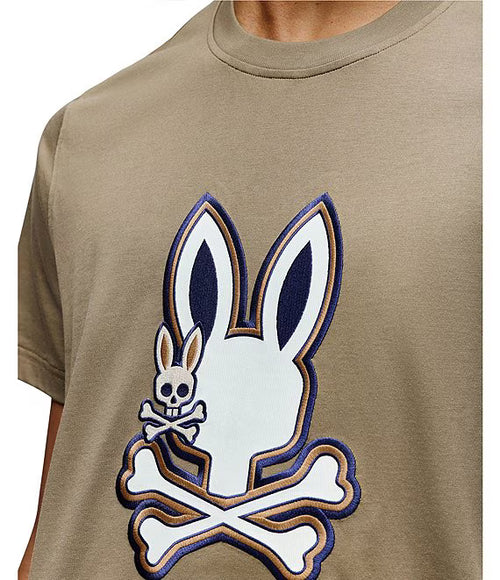 psycho bunny camiseta hombre fantasia verde