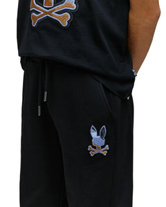 psycho bunny pantalon niño deportivo negro