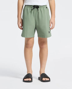 psycho bunny pantaloneta de baño niño fantasia verde