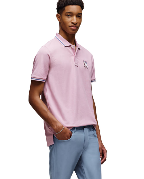 psycho bunny polo manga corta hombre fantasia morado