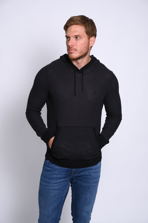 PSYCHO BUNNY SUDADERA HOMBRE FANTASIA NEGRO